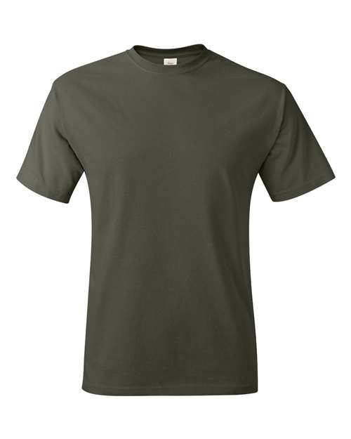 Hanes 5250T Men's Authentic-T T-Shirt #color_FATIGUE GREEN