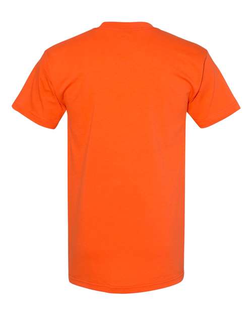 Bayside BA5100 Adult 6.1 oz., 100% Cotton T-Shirt #color_BRIGHT ORANGE