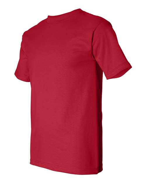 Bayside BA5100 Adult 6.1 oz., 100% Cotton T-Shirt #color_RED