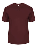 Alleson Athletic 7930 B-Core Placket Jersey #color_Maroon