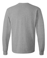 Gildan G540 Adult Heavy Cotton Long-Sleeve T-Shirt #color_SPORT GREY