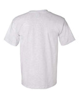 Bayside BA7100 Adult 6.1 oz., 100% Cotton Pocket T-Shirt #color_ASH
