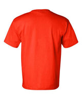 Bayside BA7100 Adult 6.1 oz., 100% Cotton Pocket T-Shirt #color_BRIGHT ORANGE