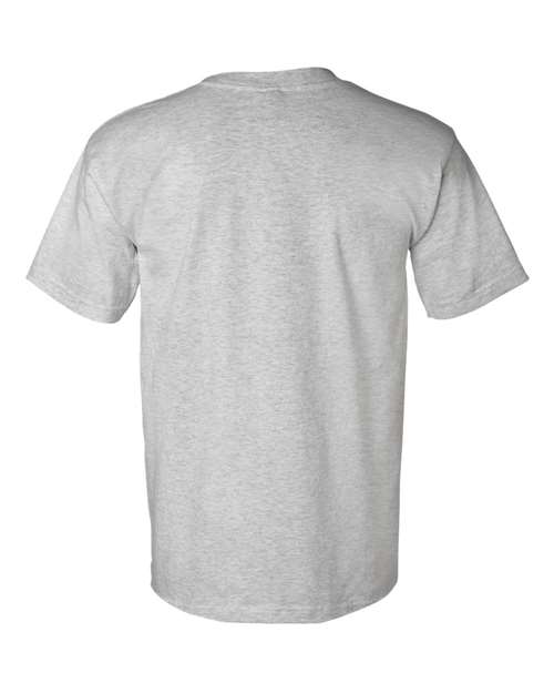 Bayside BA7100 Adult 6.1 oz., 100% Cotton Pocket T-Shirt #color_DARK ASH