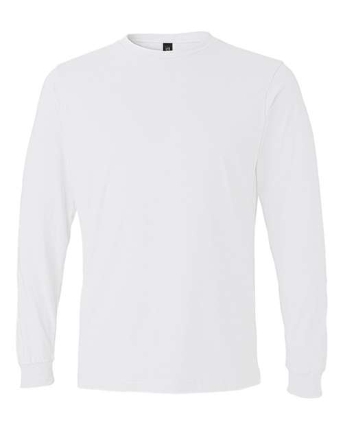 Anvil 949 Adult Lightweight Long-Sleeve T-Shirt #color_WHITE