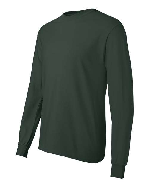 Hanes 5586 Adult Authentic-T Long-Sleeve T-Shirt #color_DEEP FOREST
