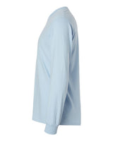 Gildan G240 Adult Ultra Cotton  Long-Sleeve T-Shirt #color_LIGHT BLUE