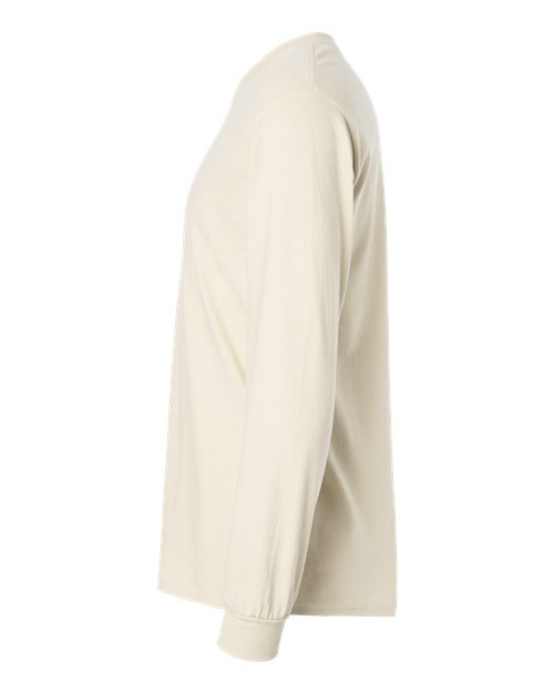 Gildan G240 Adult Ultra Cotton  Long-Sleeve T-Shirt #color_NATURAL