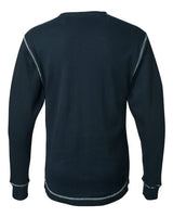 J America JA8238 Men's Vintage Long-Sleeve Thermal T-Shirt #color_VINT NV/ VINT WH