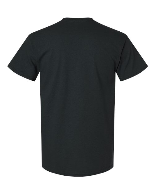 Gildan G230 Adult Ultra Cotton  Pocket T-Shirt #color_BLACK