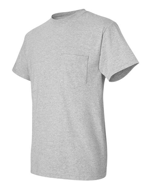 Gildan G830 Adult 50/50 Pocket T-Shirt #color_SPORT GREY