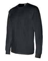 Gildan G840 Adult 50/50 Long-Sleeve T-Shirt #color_BLACK