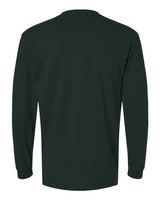 Gildan G840 Adult 50/50 Long-Sleeve T-Shirt #color_FOREST GREEN