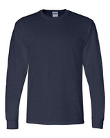 Gildan G840 Adult 50/50 Long-Sleeve T-Shirt #color_NAVY
