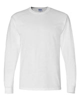 Gildan G840 Adult 50/50 Long-Sleeve T-Shirt #color_WHITE