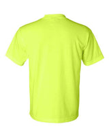 Bayside BA1701 Adult 5.4 oz., 50/50 T-Shirt #color_LIME GREEN