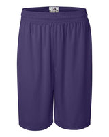 "Badger 4109 B-Core 9" Shorts #color_Purple"