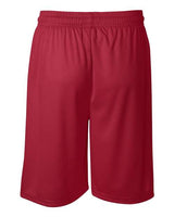 "Badger 4109 B-Core 9" Shorts #color_Red"