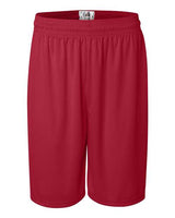 "Badger 4109 B-Core 9" Shorts #color_Red"