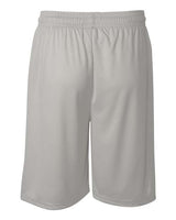 "Badger 4109 B-Core 9" Shorts #color_Silver"