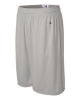 "Badger 4109 B-Core 9" Shorts #color_Silver"