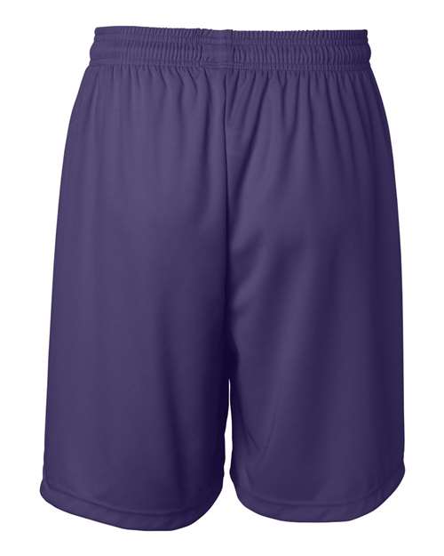 "Badger 4107 B-Core 7" Shorts #color_Purple"