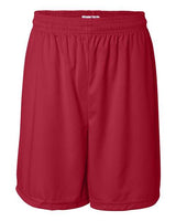 "Badger 4107 B-Core 7" Shorts #color_Red"