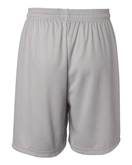 "Badger 4107 B-Core 7" Shorts #color_Silver"