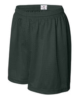 ""Badger 7216 Women's Pro Mesh 5" Shorts with Solid Liner" #color_Forest"