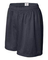 ""Badger 7216 Women's Pro Mesh 5" Shorts with Solid Liner" #color_Navy"