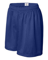 ""Badger 7216 Women's Pro Mesh 5" Shorts with Solid Liner" #color_Royal"