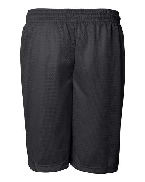 ""Badger 7207 Pro Mesh 7" Shorts" #color_Black"
