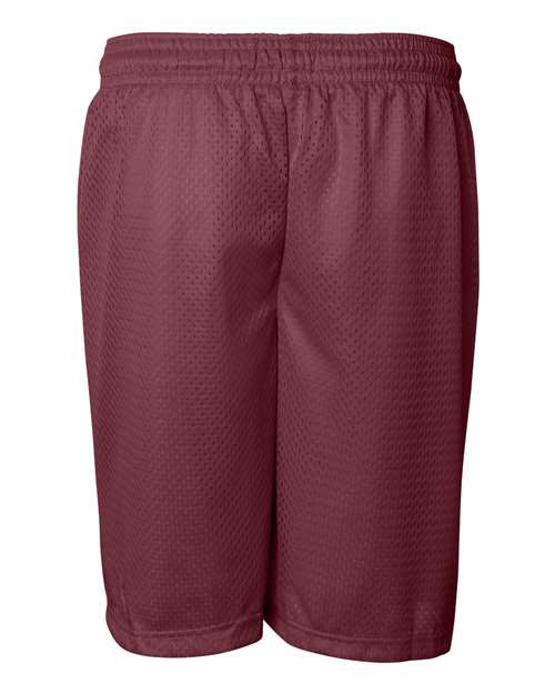 ""Badger 7207 Pro Mesh 7" Shorts" #color_Cardinal"