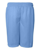 ""Badger 7207 Pro Mesh 7" Shorts" #color_Columbia Blue"