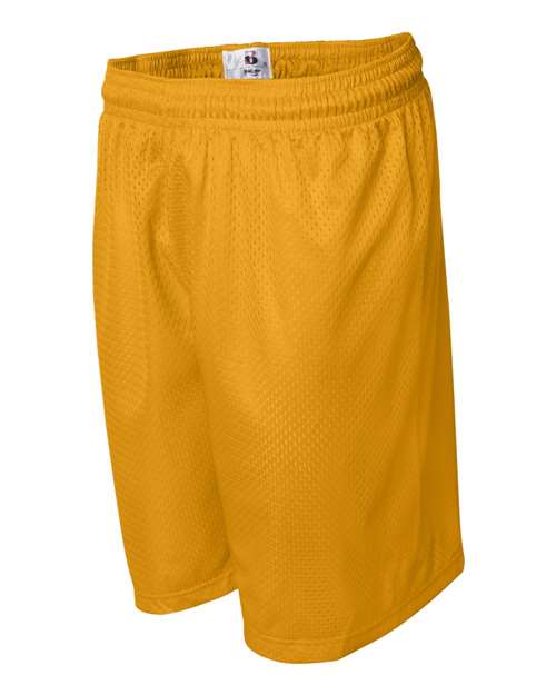 ""Badger 7207 Pro Mesh 7" Shorts" #color_Gold"