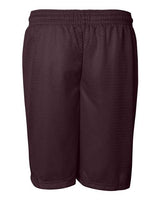 ""Badger 7207 Pro Mesh 7" Shorts" #color_Maroon"