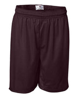 ""Badger 7207 Pro Mesh 7" Shorts" #color_Maroon"