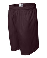 ""Badger 7207 Pro Mesh 7" Shorts" #color_Maroon"