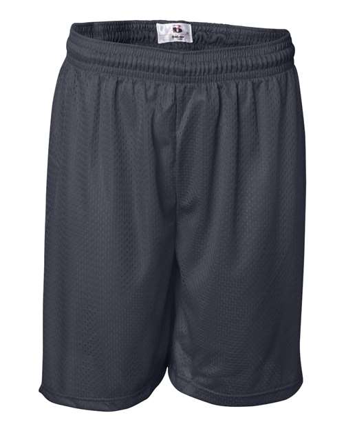 ""Badger 7207 Pro Mesh 7" Shorts" #color_Navy"