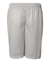 ""Badger 7207 Pro Mesh 7" Shorts" #color_Silver"