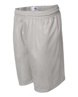 ""Badger 7207 Pro Mesh 7" Shorts" #color_Silver"