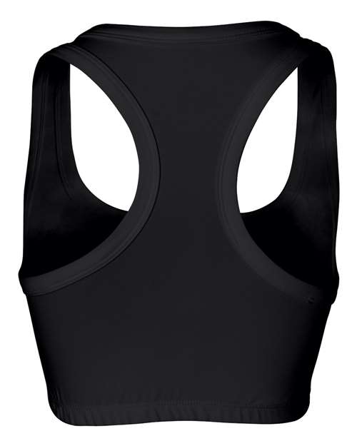 Bella + Canvas 970 Ladies' Nylon/Spandex Sports Bra #color_BLACK