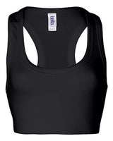 Bella + Canvas 970 Ladies' Nylon/Spandex Sports Bra #color_BLACK