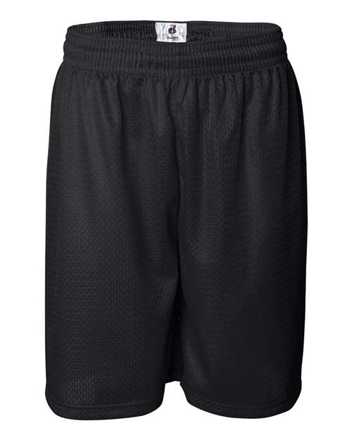 ""Badger 7209 Pro Mesh 9" Shorts" #color_Black"
