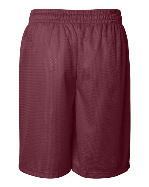 ""Badger 7209 Pro Mesh 9" Shorts" #color_Cardinal"