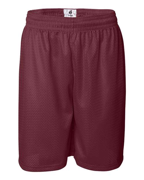 ""Badger 7209 Pro Mesh 9" Shorts" #color_Cardinal"
