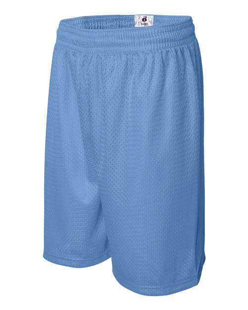 ""Badger 7209 Pro Mesh 9" Shorts" #color_Columbia Blue"