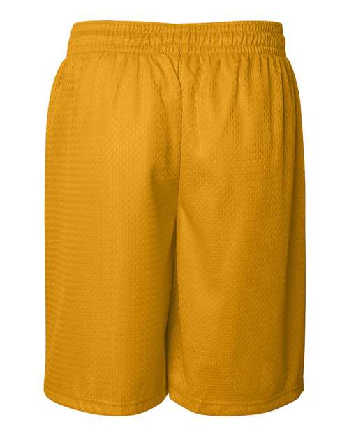 ""Badger 7209 Pro Mesh 9" Shorts" #color_Gold"