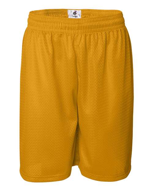 ""Badger 7209 Pro Mesh 9" Shorts" #color_Gold"