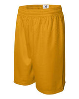 ""Badger 7209 Pro Mesh 9" Shorts" #color_Gold"